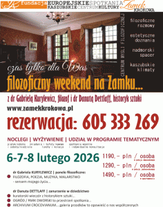 2026_filozoficzny weekend na Zamku KROKOWA_zapraszamy